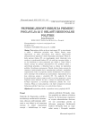 Pripremljenost Srbije za primenu poglavlja 22 u oblasti regionalne politike