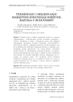 Tendencije u oblikovanju marketing strategije održivog razvoja u budućnosti