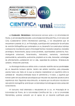 Convocatoria 2024 - Concurso alumnos de la Cátedra Psicología de la Salud de la UFLO, UMAI y Científica del sur