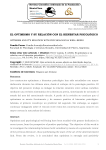 El optimismo y su relación con el bienestar psicológico