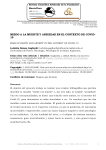 Miedo a la muerte y Ansiedad en el contexto de COVID-19