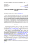 Impact of Peer Feedback in a Web Programming Course on Students’ Achievement