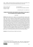 Connection between job demands and burnout and quality of life among social workers in Serbia
