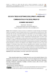 Big Data trend in software development, in media and communication, in the development of economy and society