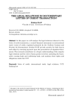 The legal relations in documentary letter of credit transaction