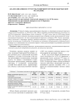 Анализ динамики и структуры розничной торговли в Кыргызской Республике