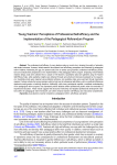 Young Teachers’ Perceptions of Professional Self-efficacy and the Implementation of the Pedagogical Referendum Program