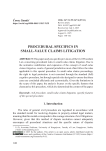 Procedural specifics in small-value claims litigation