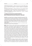 Символические компоненты восприятия политических партий