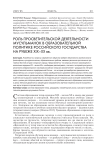 Роль просветительской деятельности мусульманок в образовательной политике российского государства на рубеже XIX–XX вв.