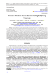 Prediction of Academic Success Based on Teaching Quality Using Fuzzy Logic