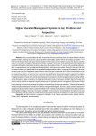 Higher Education Management Systems in Iraq: Problems and Perspectives