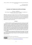 Journalism in the Transition from the Old to the New Age