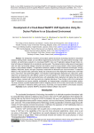 Development of a Cloud-Based WebRTC VoIP Application Using the Docker Platform for an Educational Environment