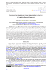 Feedback from Students on Career Opportunities in Tourism: A Cognitive Research Approach