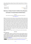 Well-being as a Strategic Framework for Healthcare Policy, Management, and Evaluation: A Conceptual Analysis with OECD Evidence