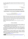 Integration of Formal, Non-formal and Informal Education in the Corporate System: From the Concept of Knowledge to its Applicability