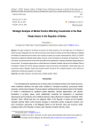 Strategic Analysis of Market Factors Affecting Investments in the Real Estate Sector in the Republic of Serbia