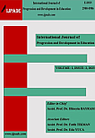 2 vol.1, 2023 - International Journal of Progression and Development in Education (IJPADE)