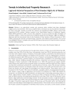 Legal and Historical Perspective of Plant Breeders Rights Act of Pakistan