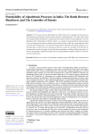 Patentability of Algorithmic Processes in India: The Battle Between Blackberry and The Controller of Patents