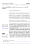 Intellectual Property in the Age of Generative Artificial Intelligence: Rethinking the Legal Dimensions of Innovation and Protection