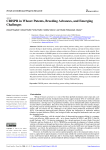 CRISPR in Wheat: Patents, Breeding Advances, and Emerging Challenges